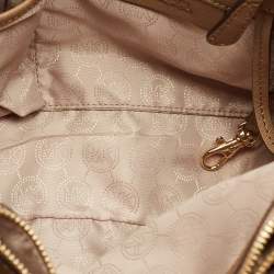 Pre Owned MICHJAEL Michael Kors Brown Leather Medium Cynthia Tote