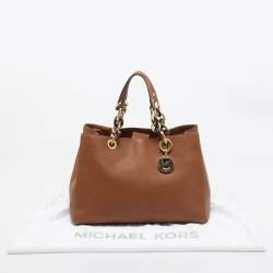 MICHAEL Michael Kors Brown Leather Medium Cynthia Tote