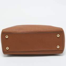 MICHAEL Michael Kors Brown Leather Medium Cynthia Tote