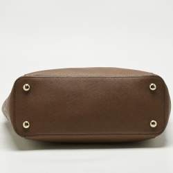 MICHAEL Michael Kors Brown Leather Jet Set Top Zip Tote
