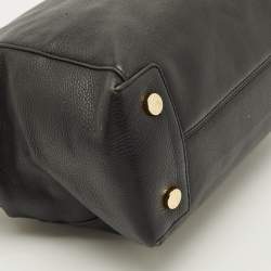 MICHAEL Michael Kors Black Leather Riley Satchel