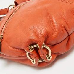 MICHAEL Michael Kors Orange Leather Large Layton Hobo