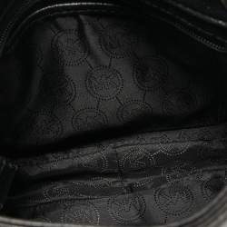 Pre Owned MICHAEL Michael Kors Black Leather Chelsea Chain Shoulder Bag