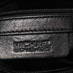 Pre Owned MICHAEL Michael Kors Black Leather Chelsea Chain Shoulder Bag