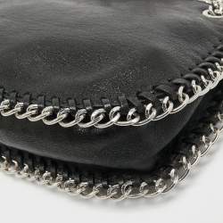 Pre Owned MICHAEL Michael Kors Black Leather Chelsea Chain Shoulder Bag