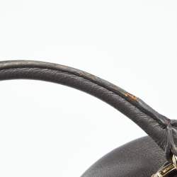 Pre Owned MICHAEL Michael Kors Mocha Leather Large East West Hamilton Tote