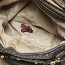 Pre Owned MICHAEL Michael Kors Mocha Leather Large East West Hamilton Tote