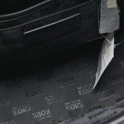 Pre Owned MICHAEL Michael Kors Black Leather Tina Tote