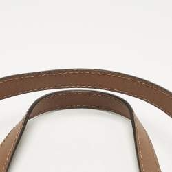 Pre Owned MICHAEL Michael Kors Brown Leather Medium Jet Set Travel Tote