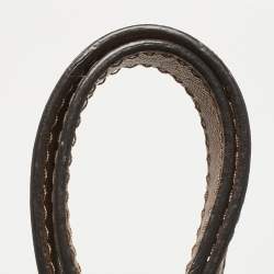 Pre Owned MICHAEL Michael Kors Brown Leather Medium Jet Set Travel Tote