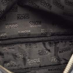 Pre Owned MICHAEL Michael Kors Black Leather Fulton Shoulder Bag