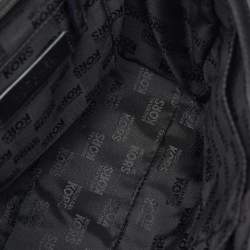 Pre Owned MICHAEL Michael Kors Black Saffiano Leather Callie Top Handle Bag