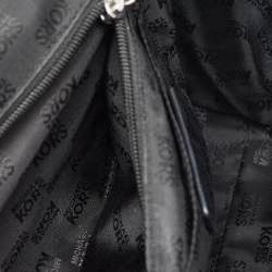 Pre Owned MICHAEL Michael Kors Black Saffiano Leather Callie Top Handle Bag