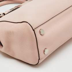 Pre Owned MICHAEL Michael Kors Light Pink Leather Astrid Satchel