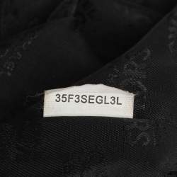 Pre Owned MICHAEL Michael Kors Black Leather Hobo