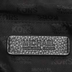 Pre Owned MICHAEL Michael Kors Black Leather Hobo