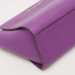 Pre Owned MICHAEL Michael Kors Selma Small Leather Crossbody Bag