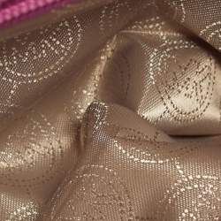 Pre Owned MICHAEL Michael Kors Selma Small Fuchsia Leather Crossbody Bag