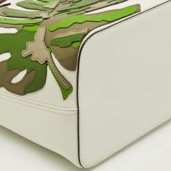 Pre Owned حقيبة يد مايكل مايكل كورس جت ست جلد كبيرة للسفر