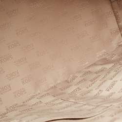 Pre Owned حقيبة يد مايكل مايكل كورس جت ست جلد كبيرة للسفر