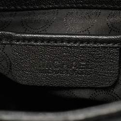 مملوكة مسبقًا حقيبة ساتشيل مايكل مايكل كورس أستريد جلد أسود كبيرة