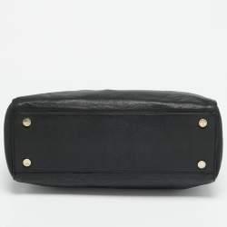 مملوكة مسبقًا حقيبة ساتشيل مايكل مايكل كورس أستريد جلد أسود كبيرة