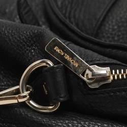 Pre Owned حقيبة مايكل مايكل كورس بيدفورد جلد أسود 