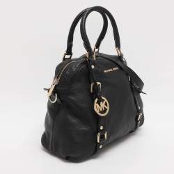 Pre Owned حقيبة مايكل مايكل كورس بيدفورد جلد أسود 