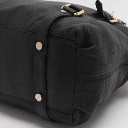 Pre Owned حقيبة مايكل مايكل كورس بيدفورد جلد أسود 