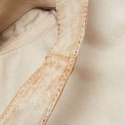 مملوكة مسبقًا MICHAEL Michael Kors Chelsea Chain Light Pink Leather Hobo