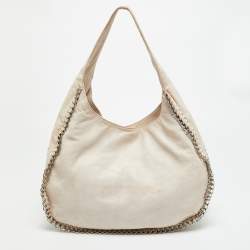 مملوكة مسبقًا MICHAEL Michael Kors Chelsea Chain Light Pink Leather Hobo