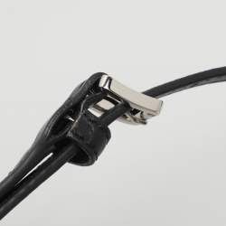 Pre Owned حقيبة يد توتس مايكل مايكل كورس لانا جلد أسود/أبيض