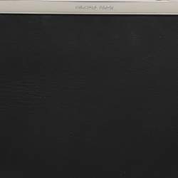 Pre Owned حقيبة يد توتس مايكل مايكل كورس لانا جلد أسود/أبيض