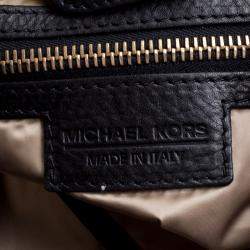 Michael Michael Kors Black Leather Tote