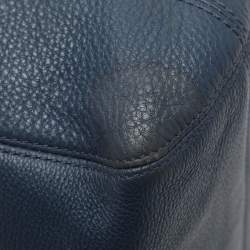 مملوكة مسبقًا MICHAEL Michael Kors Blue Leather Convertible Tote