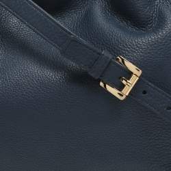 مملوكة مسبقًا MICHAEL Michael Kors Blue Leather Convertible Tote