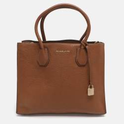 مملوكة مسبقًا MICHAEL Michael Kors Medium Brown Leather Tote