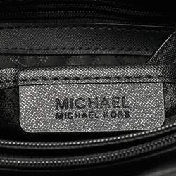 Pre Owned MICHAEL Michael Kors East West Hamilton Large Black Leather Tote