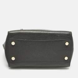 مملوكة مسبقًا MICHAEL Michael Kors Hamilton Black Leather Satchel