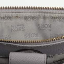 Pre Owned Michael Michael Kors Kellen Lilac Leather Tote