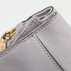 Pre Owned Michael Michael Kors Kellen Lilac Leather Tote