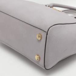 Pre Owned Michael Michael Kors Kellen Lilac Leather Tote