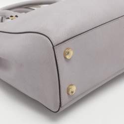 Pre Owned Michael Michael Kors Kellen Lilac Leather Tote