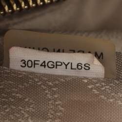 Pre Owned MICHAEL Michael Kors Pressley Brown Suede Shoulder Bag