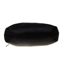 Michael Michael Kors Black Leather Tassel Hobo