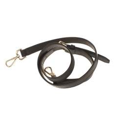 Pre Owned Michael Michael Kors Black Leather Top Handle Bag