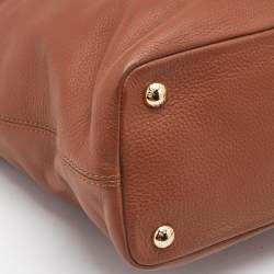 MICHAEL Michael Kors Brown Leather Medium Brooke Tote