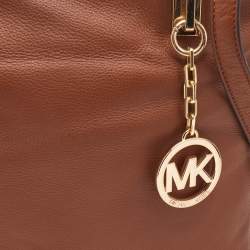 MICHAEL Michael Kors Brown Leather Medium Brooke Tote
