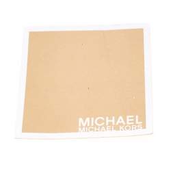 Pre Owned حقيبة كروس مايكل مايكل كورس فلات جلد زرقاء مخضرة