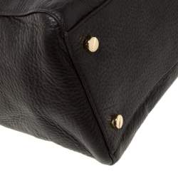 Pre Owned حقيبة مايكل مايكل كورس كيارا كبيرة جلد بنية داكنة